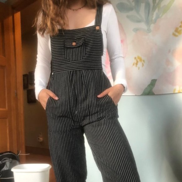 Striped Jumpsuit - Picture 1 of 4